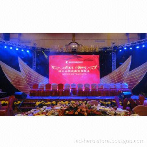 Slim Mobile Rental LED Display with Special Design, 500 x 500mm Aluminum Cabinet